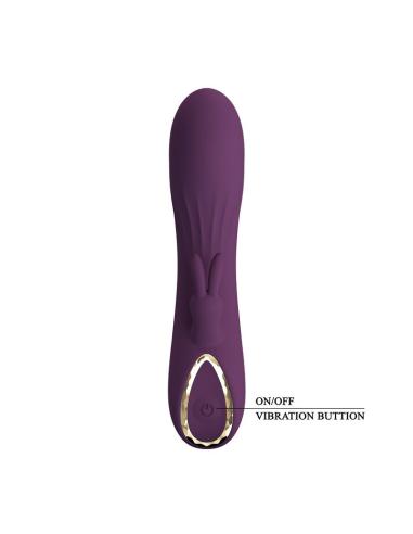 Pretty love - landyn vibrador rabbit recargable 10 funciones morado