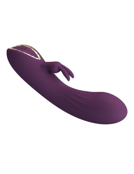 Pretty love - landyn vibrador rabbit recargable 10 funciones morado