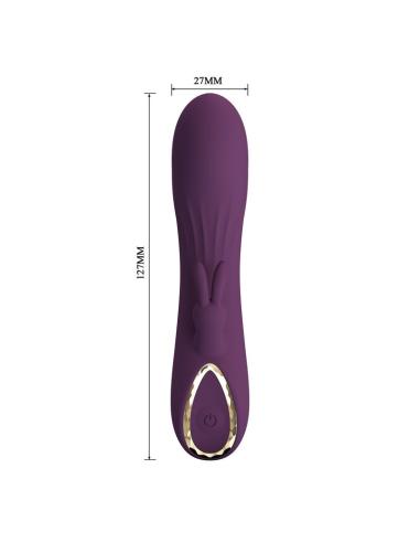 Pretty love - landyn vibrador rabbit recargable 10 funciones morado