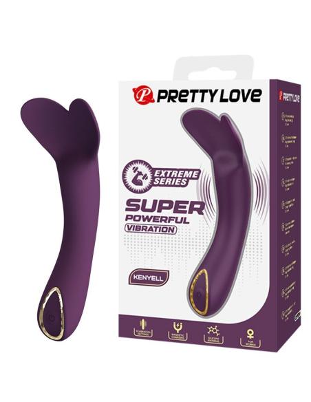 Pretty love - kenyell vibrador recargable 10 funciones morado