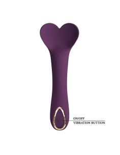 Pretty love - kenyell vibrador recargable 10 funciones morado 2