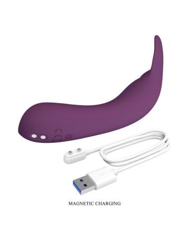 Pretty love - kenyell vibrador recargable 10 funciones morado