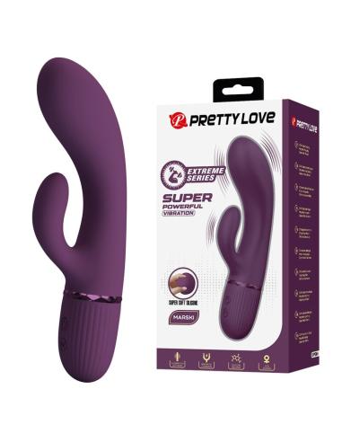 Pretty love - margie vibrador rabbit recargable 10 funciones morado