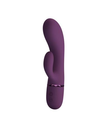 Pretty love - margie vibrador rabbit recargable 10 funciones morado