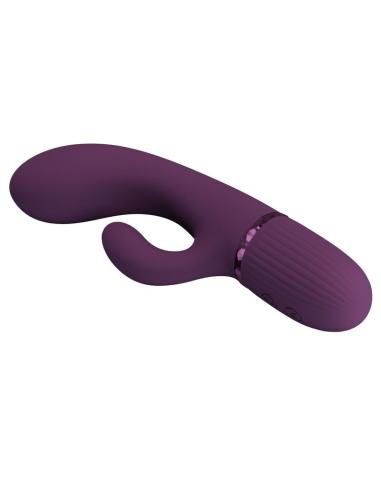 Pretty love - margie vibrador rabbit recargable 10 funciones morado