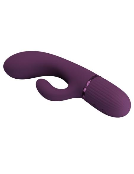 Pretty love - margie vibrador rabbit recargable 10 funciones morado