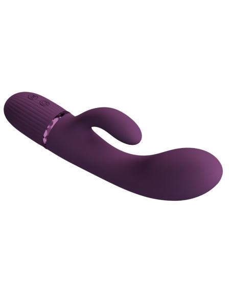 Pretty love - margie vibrador rabbit recargable 10 funciones morado