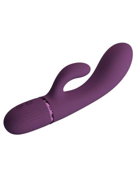 Pretty love - margie vibrador rabbit recargable 10 funciones morado