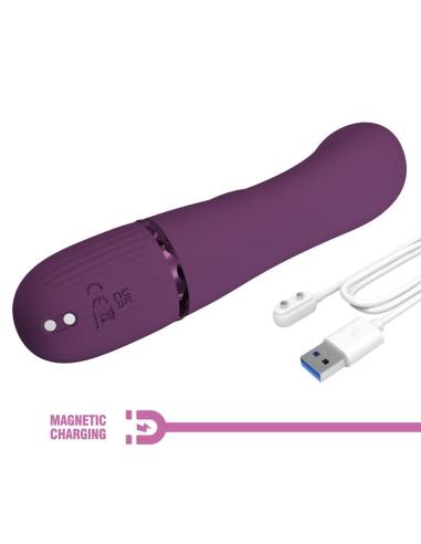 Pretty love - margie vibrador rabbit recargable 10 funciones morado