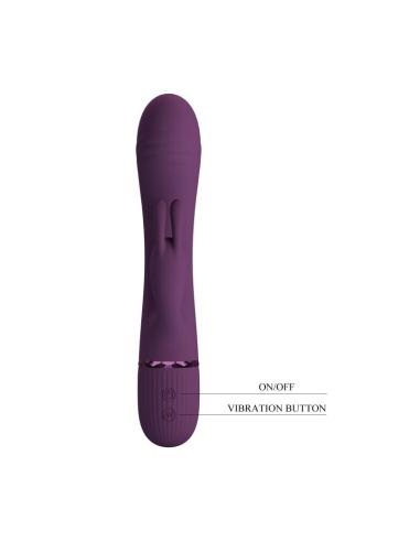 Pretty love - rocco vibrador rabbit recargable 10 funciones morado