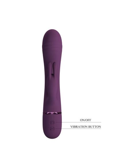 Pretty love - rocco vibrador rabbit recargable 10 funciones morado