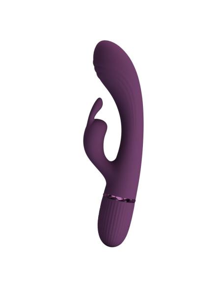 Pretty love - rocco vibrador rabbit recargable 10 funciones morado