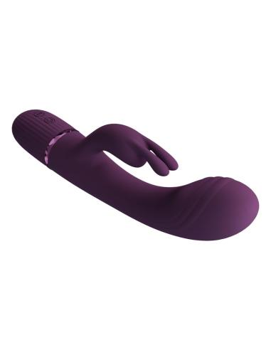 Pretty love - rocco vibrador rabbit recargable 10 funciones morado