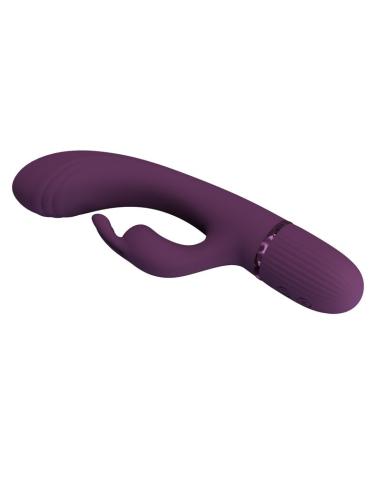 Pretty love - rocco vibrador rabbit recargable 10 funciones morado