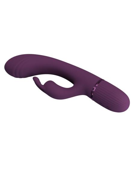 Pretty love - rocco vibrador rabbit recargable 10 funciones morado