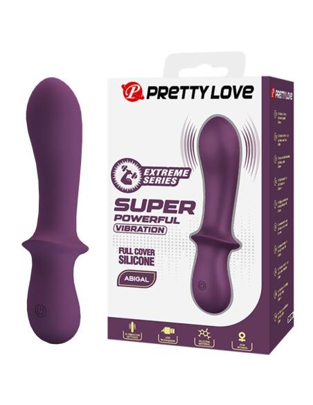 Pretty love - abigail vibrador recargable 10 funciones morado
