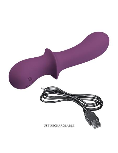 Pretty love - abigail vibrador recargable 10 funciones morado