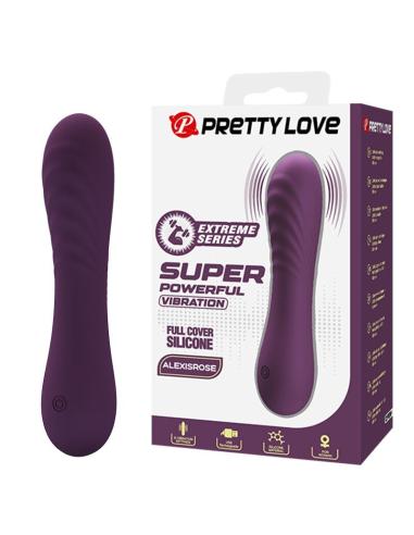 Pretty love - alexisrose vibrador recargable 10 funciones morado