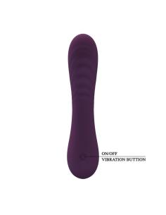 Pretty love - alexisrose vibrador recargable 10 funciones morado 2