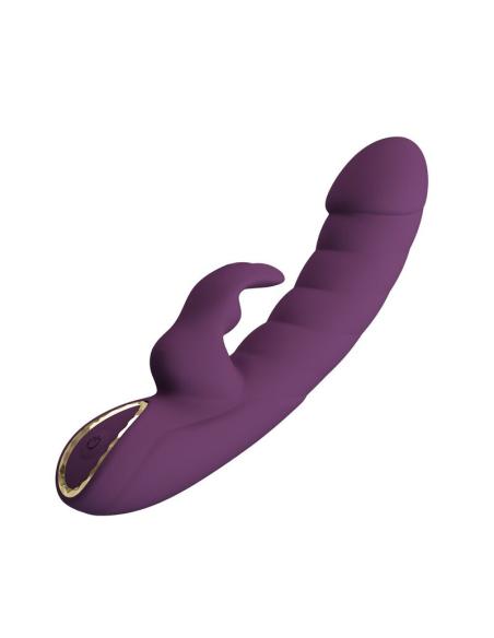 Pretty love - harper vibrador rabbit recargable 10 funciones morado