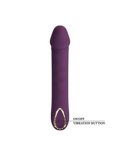Pretty love - amara vibrador recargable 10 funciones morado 2