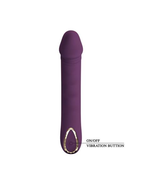 Pretty love - amara vibrador recargable 10 funciones morado