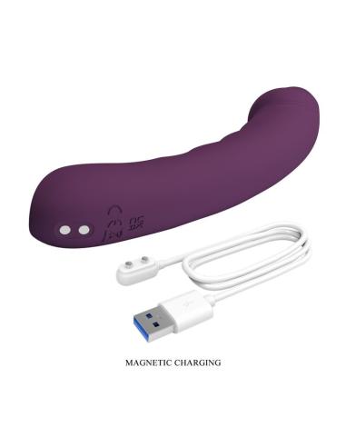 Pretty love - amara vibrador recargable 10 funciones morado