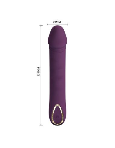 Pretty love - amara vibrador recargable 10 funciones morado