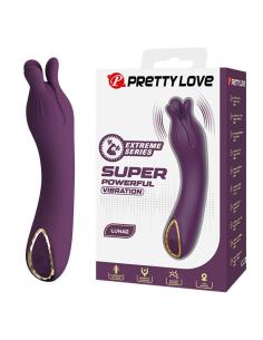 Pretty love - lunao vibrador recargable 10 funciones morado