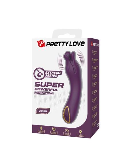 Pretty love - lunao vibrador recargable 10 funciones morado
