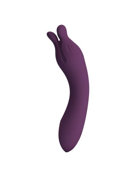 Pretty love - lunao vibrador recargable 10 funciones morado