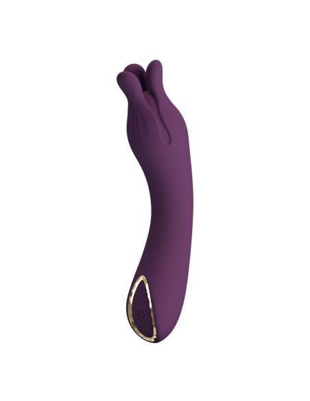 Pretty love - lunao vibrador recargable 10 funciones morado