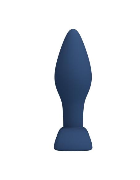 Mr play - plug anal cónico silicona azul s