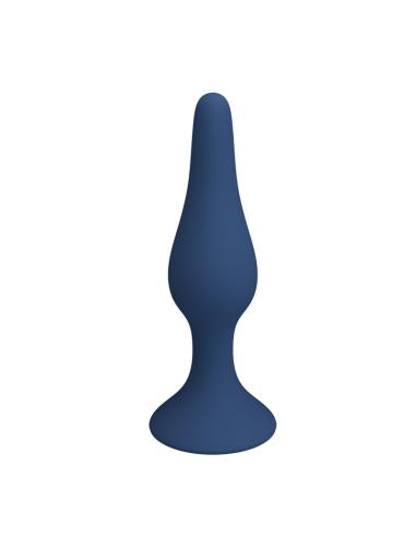 Mr play - plug anal cónico silicona azul xl