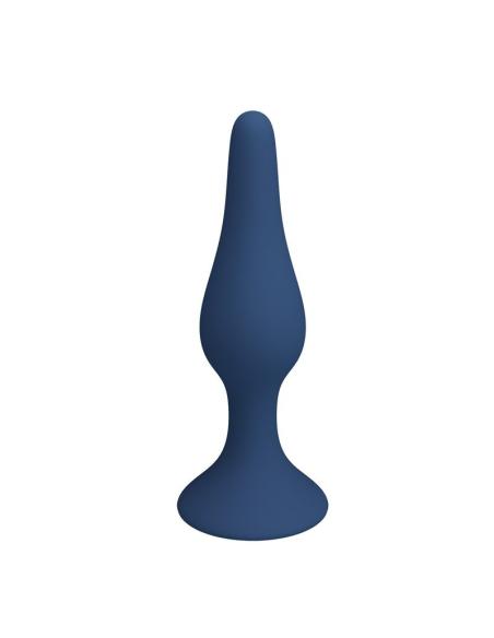 Mr play - plug anal cónico silicona azul xl