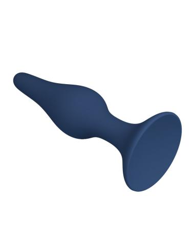 Mr play - plug anal cónico silicona azul xl