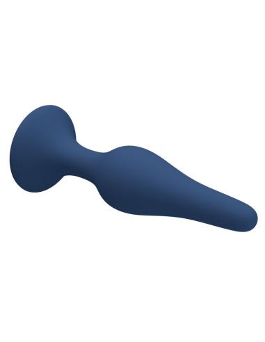 Mr play - plug anal cónico silicona azul xl