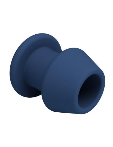 Mr play - jack plug anal hueco silicona azul talla m