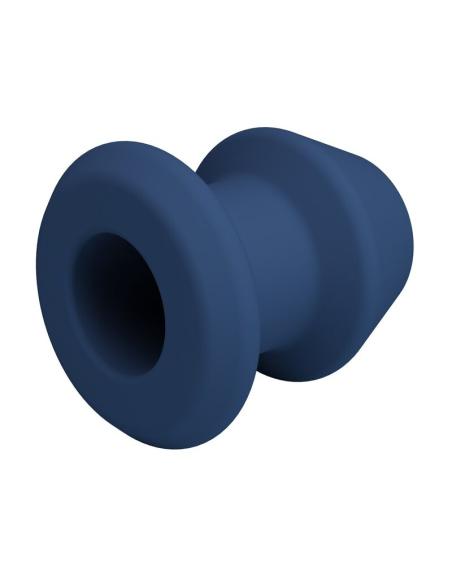 Mr play - jack plug anal hueco silicona azul talla m