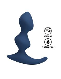 Mr play - plug anal azul ergonómico