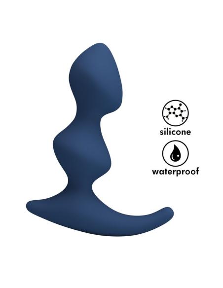 Mr play - plug anal azul ergonómico