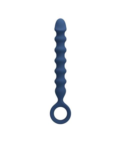 Mr play - bolas anales y plug anal silicona azul -ø- 3,4 cm - 28,5 cm