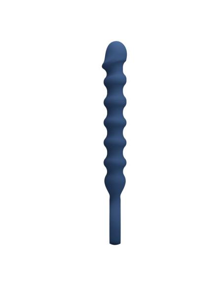 Mr play - bolas anales y plug anal silicona azul -ø- 3,4 cm - 28,5 cm