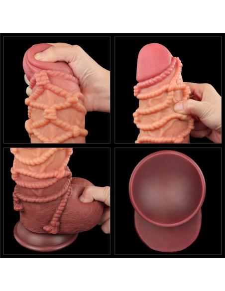 Dildo Dual Layer Tamaño King Nature 9.5