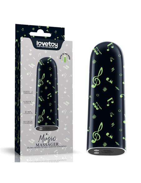 Bala Vibradora Brilla en la Oscuridad Glow-in-the-dark