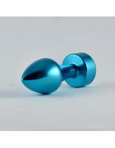 Plug Anal Azul Rosebud con Joya 2