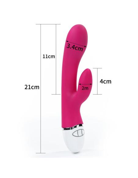 Vibrador Dreamer USB Rose Red