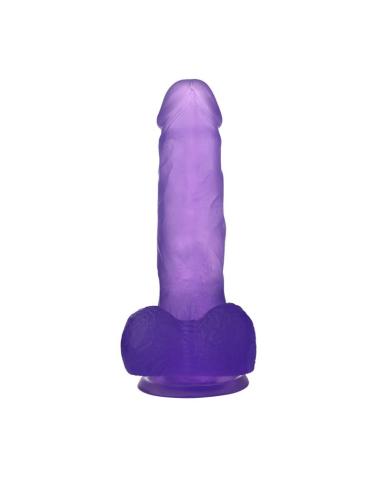 Dildo Jelly Studs 7 Púrpura