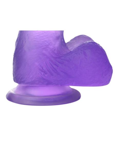 Dildo Jelly Studs 7 Púrpura