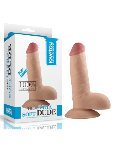Dildo The Ultra Soft Dude 7.5 Natural
